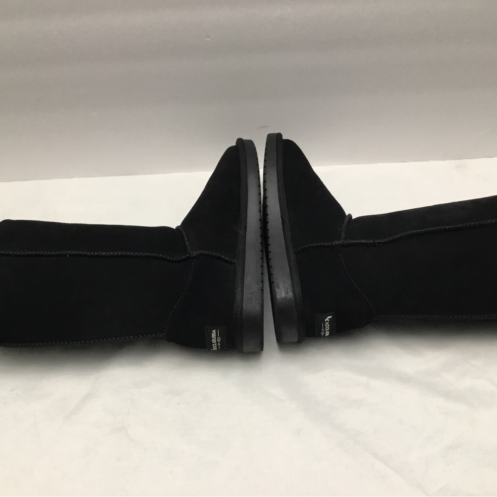 Koolaburra Black Suede Boots with Plush Lining - Picture 10 of 16